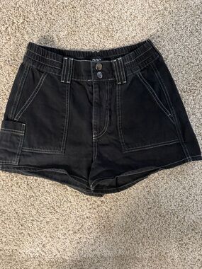 BDG Skate Black Cargo Shorts Size S